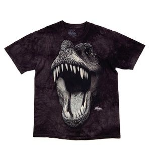 The Mountain T-Rex Shirt Medium Glows In The Dark